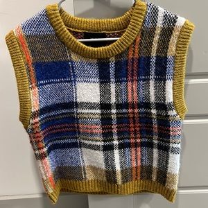 Plaid Maeve Sweater Vest